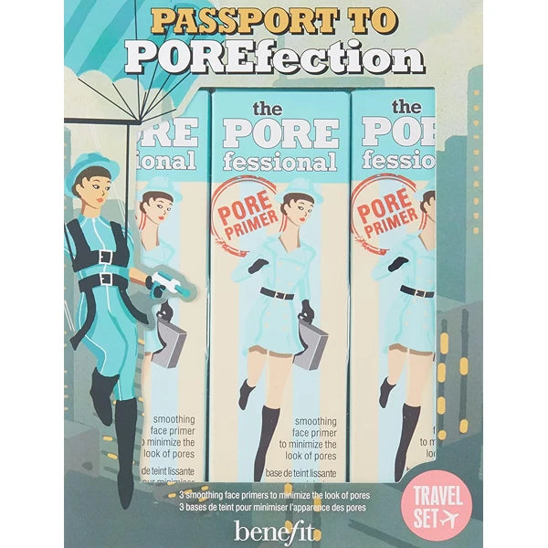 Benefit Passport to Porefection The Porefessional Face Primer 3-piece Set, (3×0.75 Ounce)