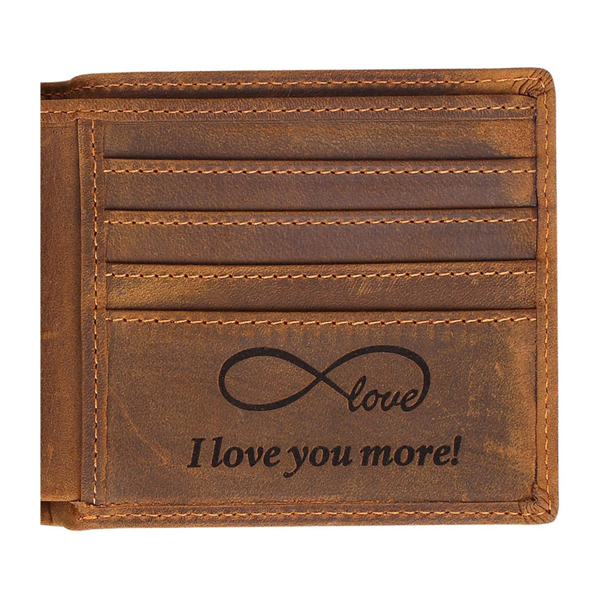 Engraved Personalized Wallet For Men - Gift For Boyfriend, Husband, For-men-002, One_Size