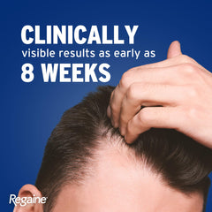 Regaine Men Foam 5% Minoxidil, clinically proven to stimulate hair growth, 60g Single Pack