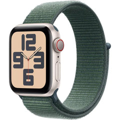 Apple SE 2nd Gen (2024) Smart Watch Aluminum Case with Sport Loop (Cellular)