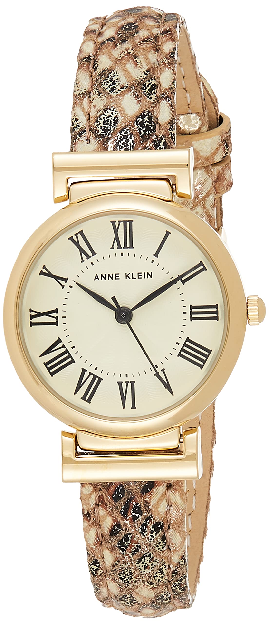 Anne Klein Women's Leather Strap Watch