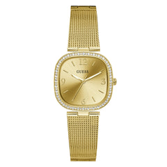 GUESS Women's Quartz Watch with Stainless Steel Strap, Silver, 15 Model: GW0354L1, Silver-Tone