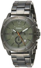 Fossil Privateer Sport Chronograph Smoke Stainless Steel Watch - BQ2682