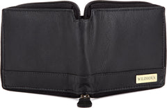 WildHorn WH558 Black Men's Leather Wallet