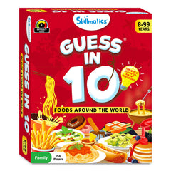 Skillmatics Guess in 10 Foods Around the World, Card Game for Boys, Girls, and Kids Who Love Educational Travel Toys, Board Games, Geography and History, Gifts for Ages 8, 9, 10 and Up