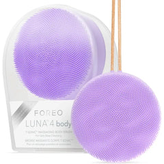 FOREO LUNA 4 Body Massage Body Brush – Whole-Body Cleanser & Exfoliator, Waterproof, USB Rechargeable