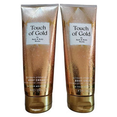 Bath & Body Works Touch of Gold Ultimate Hydration Body Cream 8 Ounces Pack of 2