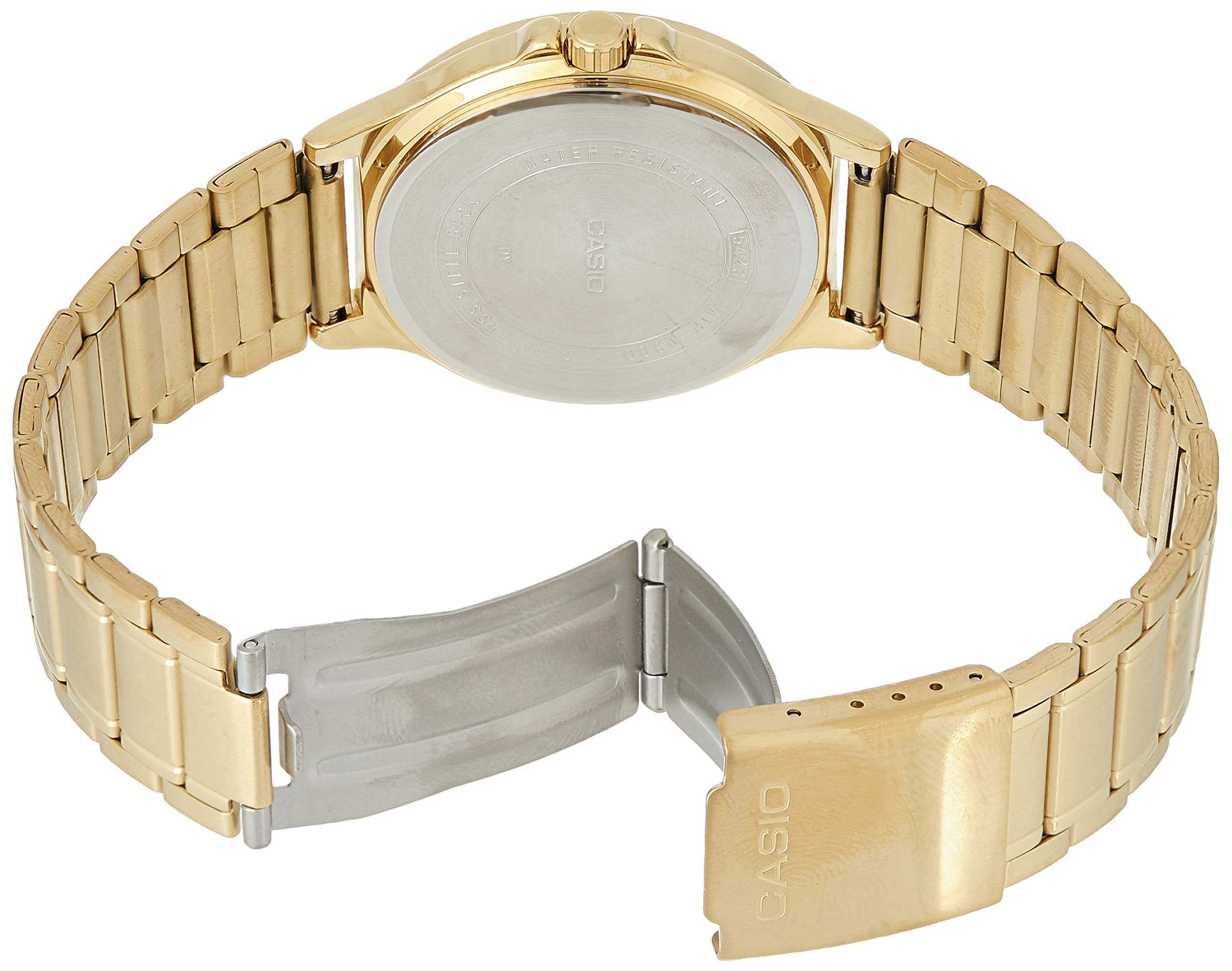 Casio Watch Gold / White