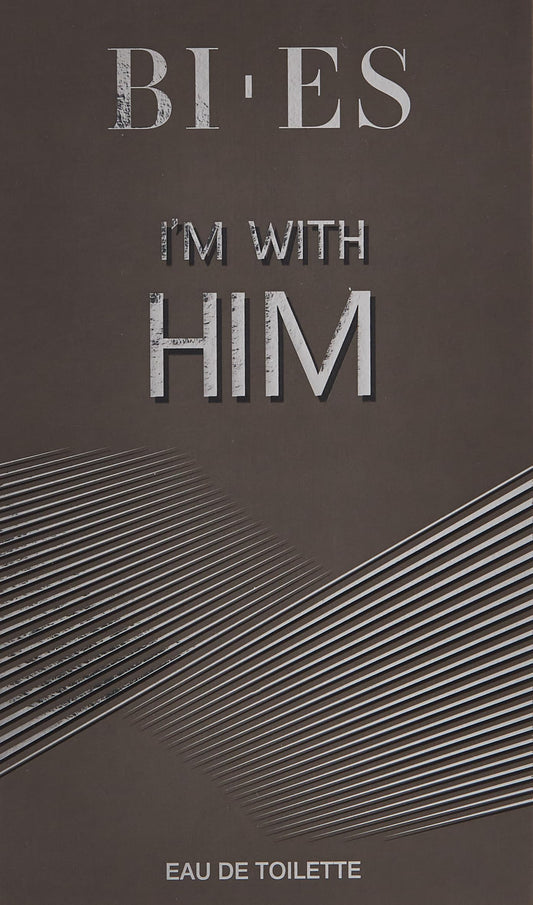 BI-ES I'm With Him Eau De Toilette Spray for Men 100 ml
