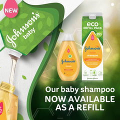Johnson's Baby Johnson Baby Gold Shampoo, Hypoallergenic & pH Balanced for Babyâ€™s Delicate Skin, Eco Refill Pack for 90% Less Plastic 1000 ml