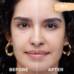 L'Oreal Paris True Match Super Blendable Oil Free Foundation Powder, W3 Light Medium, 0.33 oz, Packaging May Vary