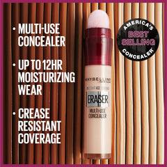 Maybelline New York Instant Age Rewind Eraser Dark Circles Treatment Concealer, Mahogany, 0.2 fl. oz.