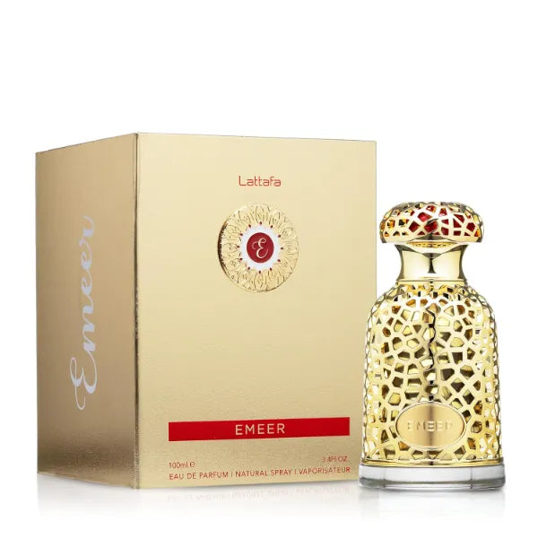Lattafa Emeer Eau de Parfum Spray for Unisex - 100 ml / 3.4 oz