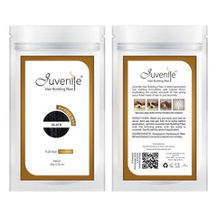 Juvenil Black Hair Fibers Refill Pack, 30g