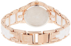 Anne Klein Women's North Classics Quartz Watch with Analog Display and Ceramic Bracelet