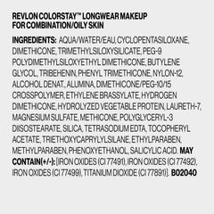 Revlon ColorStay Liquid Foundation Makeup for Combination/Oily Skin SPF 15 - Vanilla (135), 30ml