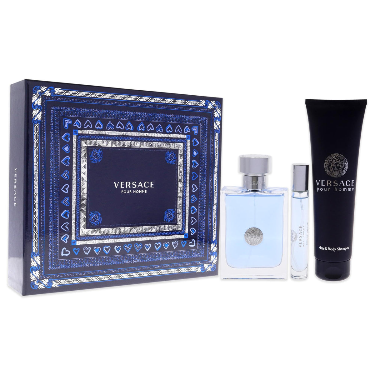 VERSACE GIFT SET POUR HOMME EDT 100ML