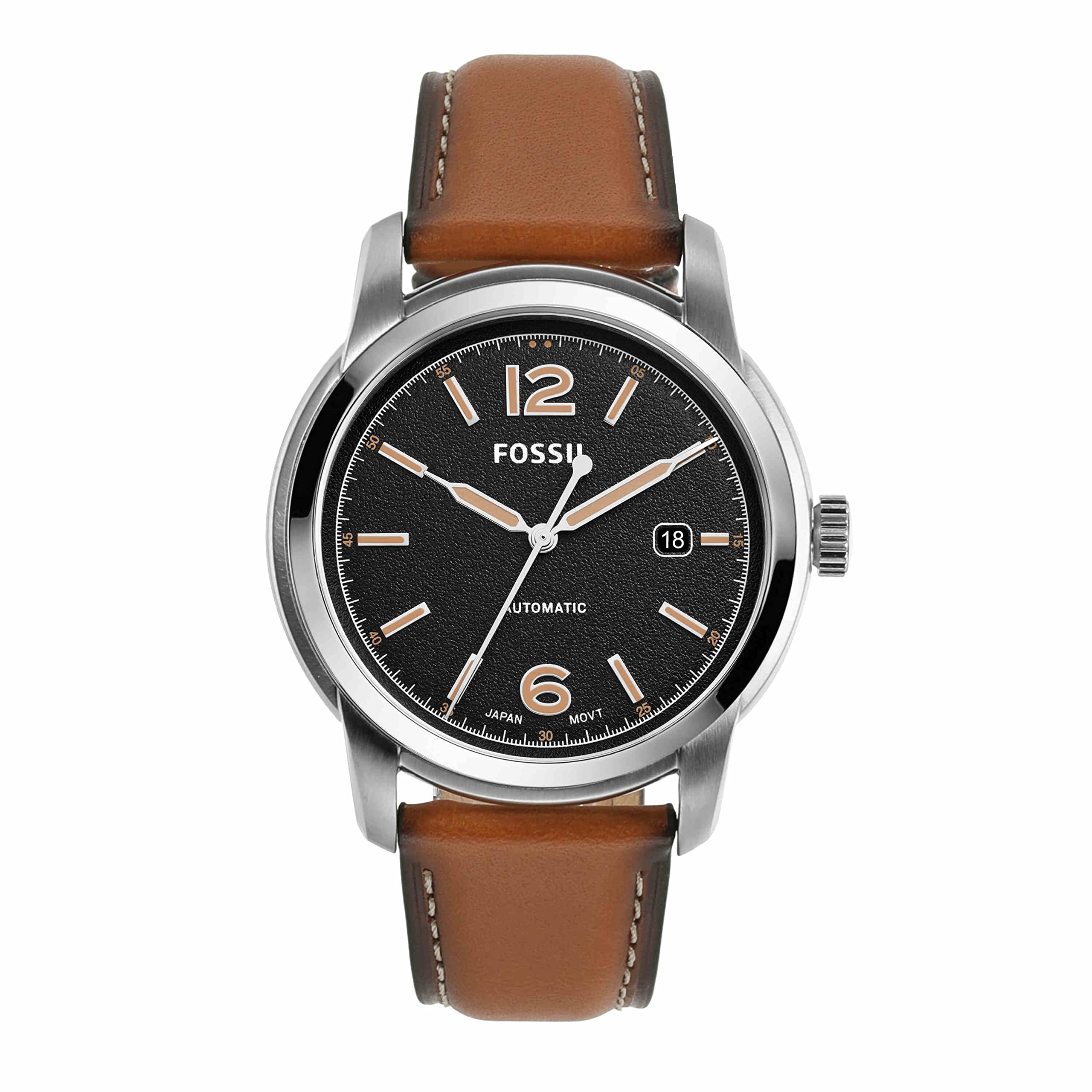 Fossil Heritage Analog Black Dial Men's Watch-ME3233