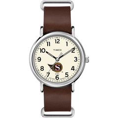 Timex Tribute Men's NHL Weekender 40mm Quartz Leather Strap - Ottawa Senators