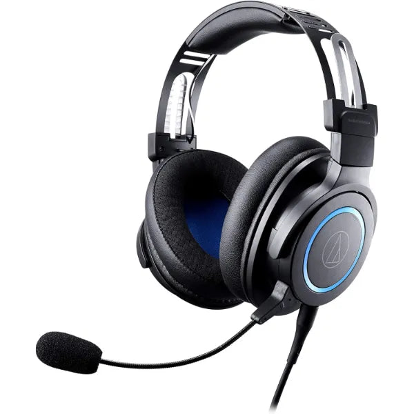 Audio-Technica ATH-G1 Premium Gaming Headset for PS5 & Xbox Series X, Laptops, and PCs, with 3.5 mm Wired Connection, Detachable Mic, Black