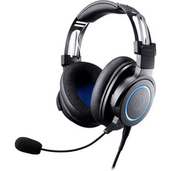 Audio-Technica ATH-G1 Premium Gaming Headset for PS5 & Xbox Series X, Laptops, and PCs, with 3.5 mm Wired Connection, Detachable Mic, Black