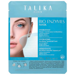 Talika Bio Enzymes Hydrating Mask, Moisturizing & Soothing Face Mask - Biocellulose Instant Glow Mask, Second Skin Effect Beauty Sheet Mask - 20g