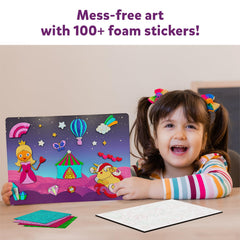Skillmatics Foil Fun - Unicorns & Princesses, No Mess Art for Kids, Craft Kits & Supplies, DIY Creative Activity, Travel Toys, Gifts for Ages 4, 5, 6, 7, 8, 9