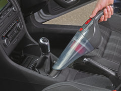 Black & Decker 12V DC Auto Dustbuster Handheld Car Vacuum with 6 Pieces Accessories for Car, Red/Grey - NV1210AV