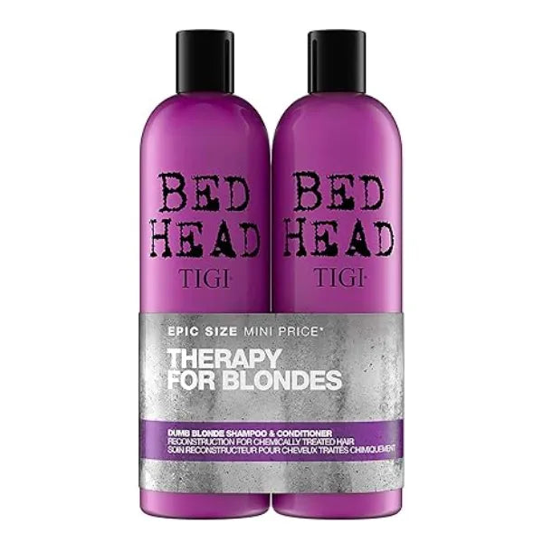 TIGI  Bed Head Dumb Blonde Shampoo and Conditioner for Blonde Hair 25.36 fl oz 2 count
