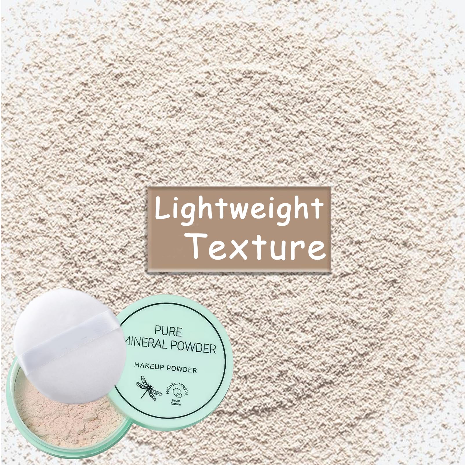 Translucent Face Powder,Matte Face Powder For Mature Skin,Natural Setting Powder,Long Lasting Loose Setting Powder,Oil-Contral Makeup Setting Powder,Translucent Setting Powder