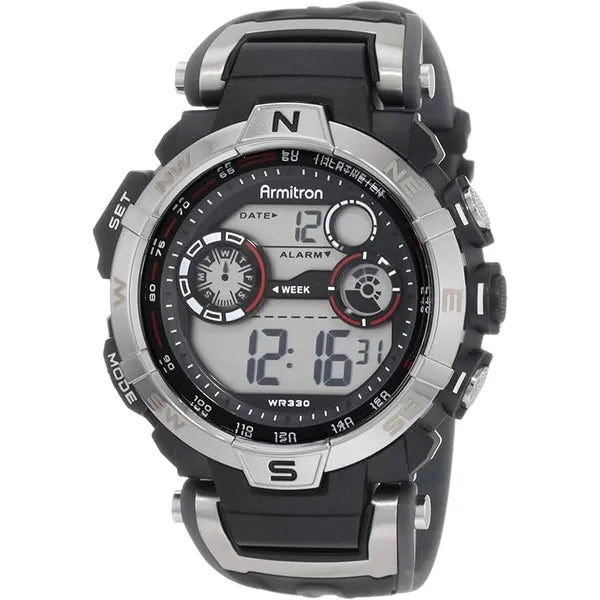 Armitron Sport Men's Digital Resin Strap Watch