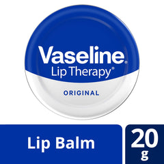 Vaseline Lip Therapy Petroleum Jelly Original for Men - 0.7 oz Lip Balm