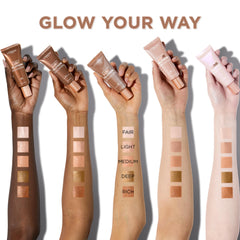 L’Oréal Paris L'Oreal Makeup True Match Lumi Glotion Natural Glow Enhancer Highlighting Lotion, 1 Count, Deep