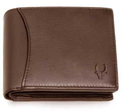 WildHorn Men Leather Wallet for Men Men's Wallet - Brown