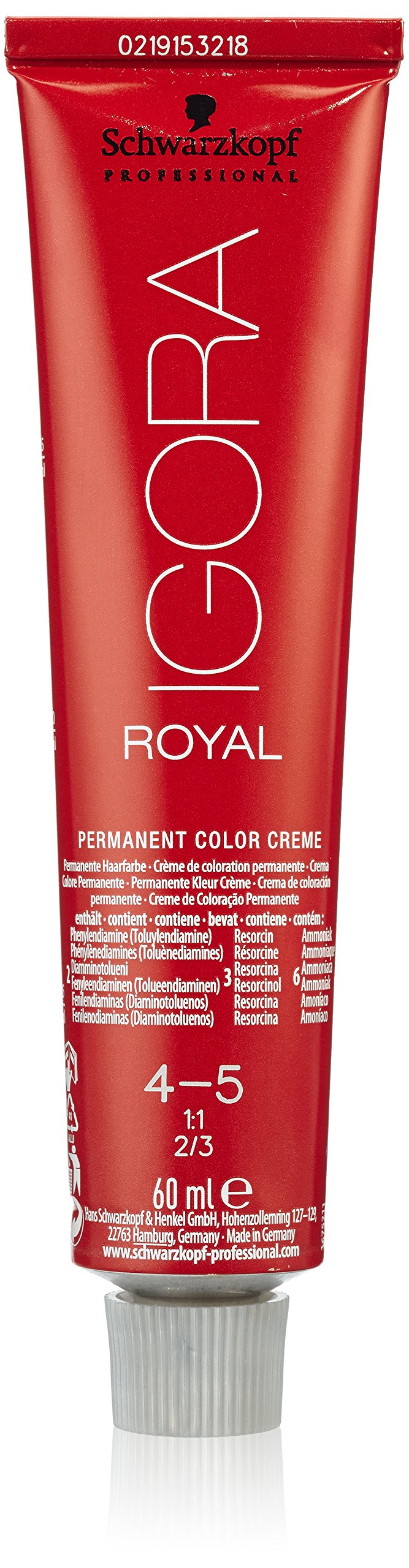 Schwarzkopf Professional Igora Royal Hair Color 4-5 - 60ml