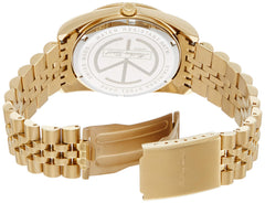 Mathey-Tissot Analog Black Dial Men's Watch - Black-Gold