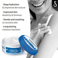 Swiss Image Intensive Nourishing Body Cream, Deep Moisturizer, Provides Hydration and Nourishment, Suitable for All Skin Types, 200ml
