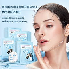 Face Mask Skin Care Hydrating Face Masks Sheets, Hyaluronic Acid Sheets Pack Deep Moisturizing Facemask Anti Aging Facial Mask for Women Skin Care Face Masks beauty- Smoothing Rejuvenating, 10 Sheets
