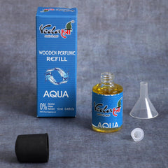 Vedashree Car Perfume Refill for Wooden Dashboard - Refreshing & Long-lasting - Car Air freshener Refill- Car Perfume Refill - Luxury Aqua Fragrance - 12ml