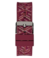 G-Cube Red Leather Multifunction Watch