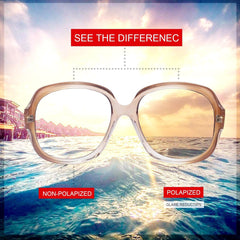 AkoaDa Polarized Sunglasses for Women, UV400 Lens Sunglasses for Female Ladies Fashionwear Pop Polarized Sun Eye Glass