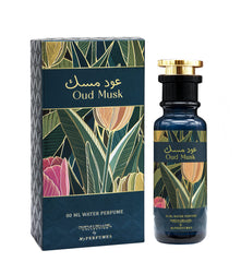 My Perfumes OUD MUSK from PARFUM DELUXE Non Alcoholic Halal Perfume for Men and Women 80ml Long Lasting and Alcohol Free