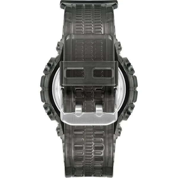 Armitron Sport Men's Analog-Digital Resin Strap Watch Translucent Grey