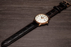 Orient FAC00002W0 Bambino Classic Analogue Automatic Watch for Men, 40.5 mm Case Size, Brown