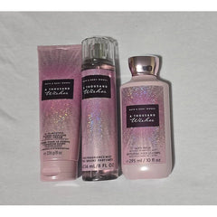 Bath & Body Works A Thousand Wishes Body Care Gift Set – Shower Gel 10 fl oz, Fine Fragrance Mist 8 fl oz & Body Cream 8 fl oz