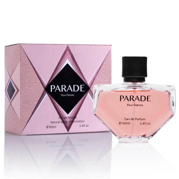 URBAN COLLECTION Parade for Women Eau De Parfum – Vegan, Cruelty-Free & Free of Paraben – Amber & Floral Scent – Pear & Bergamot Top Notes – Bourbon Vanilla & White Musk – Elegant 100ml Bottle
