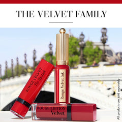 Bourjois Rouge Velvet Ink Liquid Matte Lipstick, 02 Belle Inco-Nude, 3.5 Ml