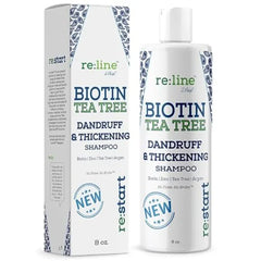 Paisle Botanics Anti Dandruff Shampoo for Men Tea Tree Oil & Zinc Shampoo for Dandruff & Thinning Hair ( 8 OZ )