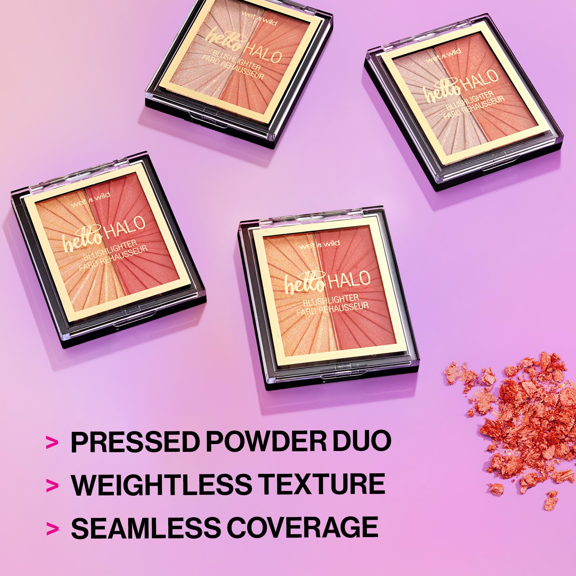 Wet N Wild Mega Glo BlUShlighter BlUSh And Highlighter Duo, Highlight Bling