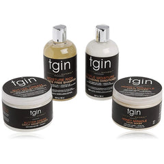 tgin Moist Collection for Natural, Dry, Curly Hair - Type 3c and 4c Hair - Gift Set - Paraben & Sulfate Free